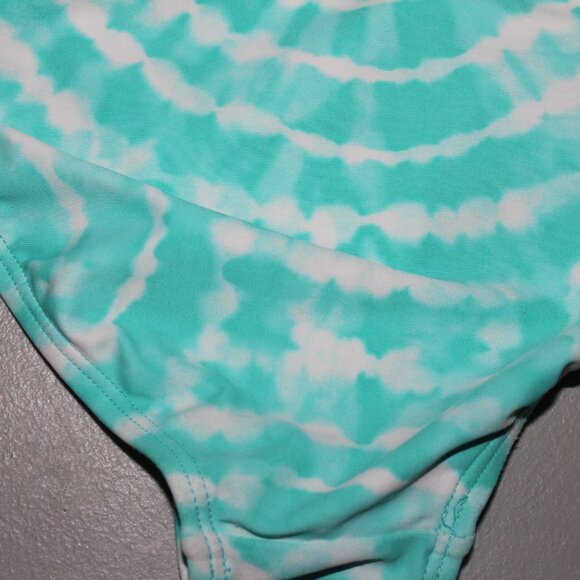 Blue & White 2 Pcs Justice Bikini Swimsuit Size 8 - Picture 12 of 13